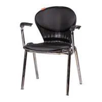 چهارپایه صدف(دسته دار)پایه کروم E012-K